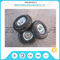 As rodas de borracha pneumáticas da válvula de Staright, rodízio pneumático rodam a borda do aço 3.50-6 fornecedor