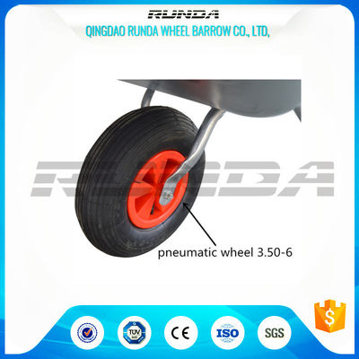 China O giro pneumático do tamanho pequeno claro do dever roda a borracha de 25% contém para o carrinho de mão fornecedor