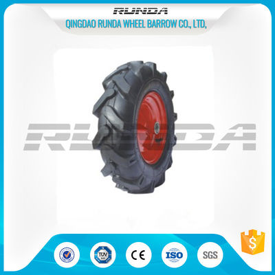 China 4Ply que avalia o trole resistente roda 8&quot; a espessura de aço de aço da borda da borda 1.1mm fornecedor