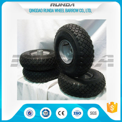 China As rodas de borracha pneumáticas do tamanho pequeno, rodízio pneumático do giro rodam 136KG em 2PR fornecedor