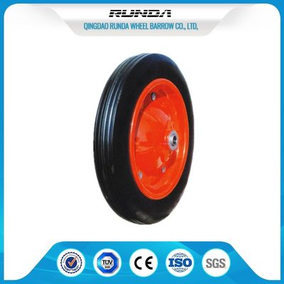 China O trole de borracha contínuo resistente roda a resistência de desgaste 13&quot; do cubo do metal” o tamanho X3 fornecedor